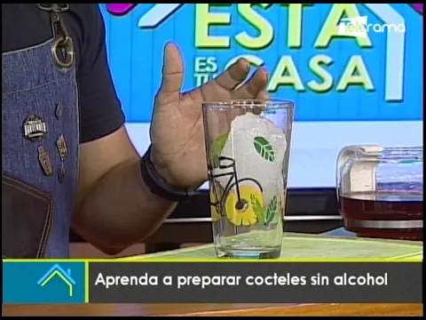 Aprenda a preparar cocteles sin alcohol