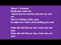 Fantasia - Without Me (Lyrics) Ft. Kelly Rowland & Missy Elliot