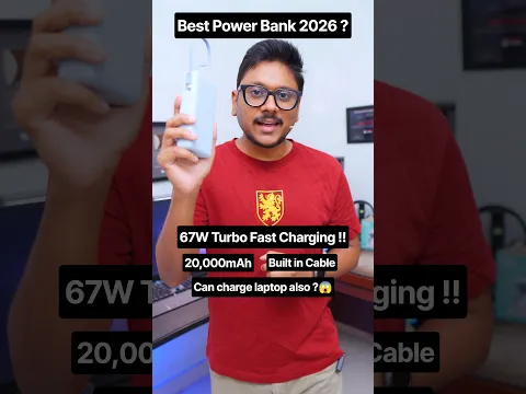 Best Power Bank 20000mAh (2026)β‘ #xiaomi #tech #shorts #ytshorts