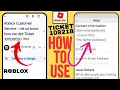 How to use Roblox Support Ticket new rules What is a Roblox support ticket