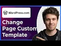 How to Change Page Custom Template in Wordpress Step-By-Step 2026 guide