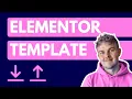 How to Import Export Elementor Websites in 60 seconds Tutorial