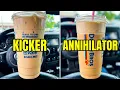 Dutch Bros Stickers and A Sugar Free Kicker - Irish Cream Coffee Drink