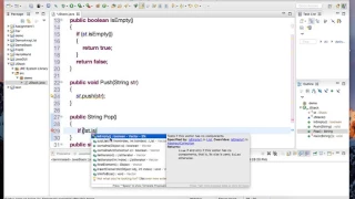 Java java util Stack Tutorial