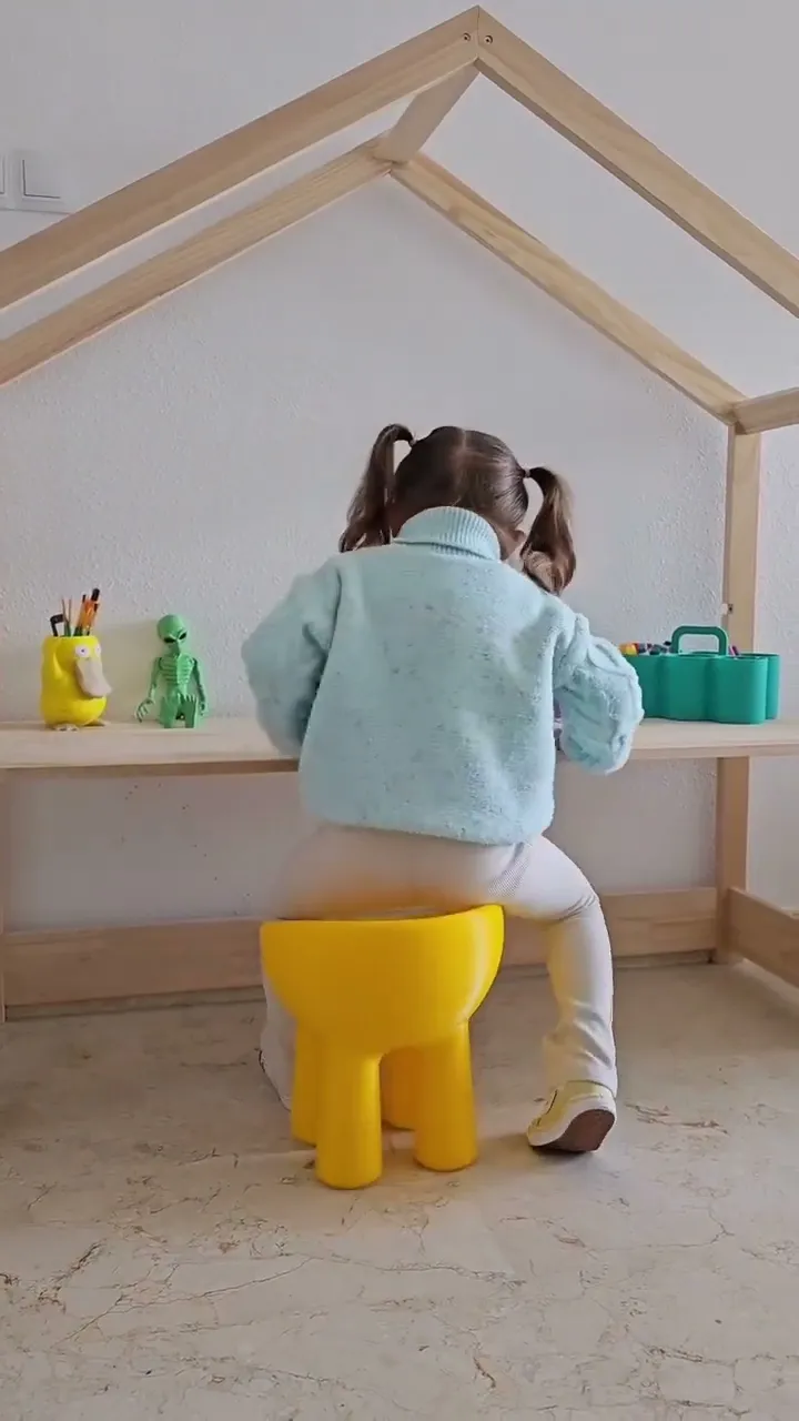Cute Kids Stool One Piece / No Supports