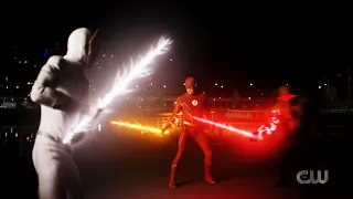 thawne and barry vs godspeed lightsaber duel fight the flash heart of the matter pt 2 7x18 hd 