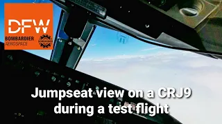 Download CRJ-900 - CAT II approach into DFW during a test flight - Jump seat view. MP3