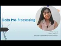 Data pre-processing in Machine Learning Data Cleaning and Transformation Feature Extraction