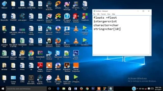 C Programming - Datatypes Integers Floats Character and Strings Part 3