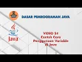 5 Program Contoh Penggunaan Variable dan Data Type di Java