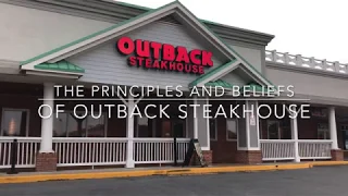 The Principles and Beliefs of Outback Steakhouse