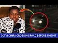 ALISUKUMWA CCTV Footage Shows Brian Chira Running Before Being Hit By A White Lorry
