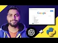 Create a Web browser using ChatGPT and Python language ChatGPT tutorial