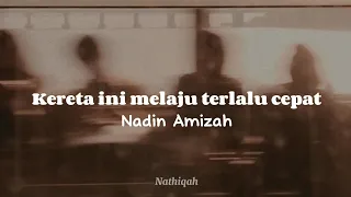 Download Kereta ini melaju terlalu cepat by Nadin Amizah | Lyric Video | Brown Aesthetic MP3