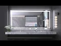 Apex ETL certified LED bathroom mirror with light