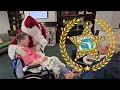 The BCSO Jail Staff and Santa Visit Pruitt Health in Panama City