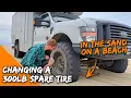 Lagu 300lb Spare Tire Change on a Mexican Beach - Everlanders See the World!