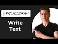 How To Write Text In Excalidraw Quick Guide