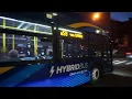 NYC Bus Rego Park bound XDE40 9554 Q59 leaving Williamsburg Bridge Plz