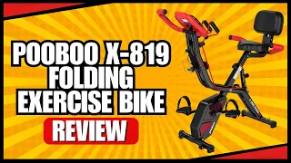 Pooboo X 819 Folding Exercise Bike Review 