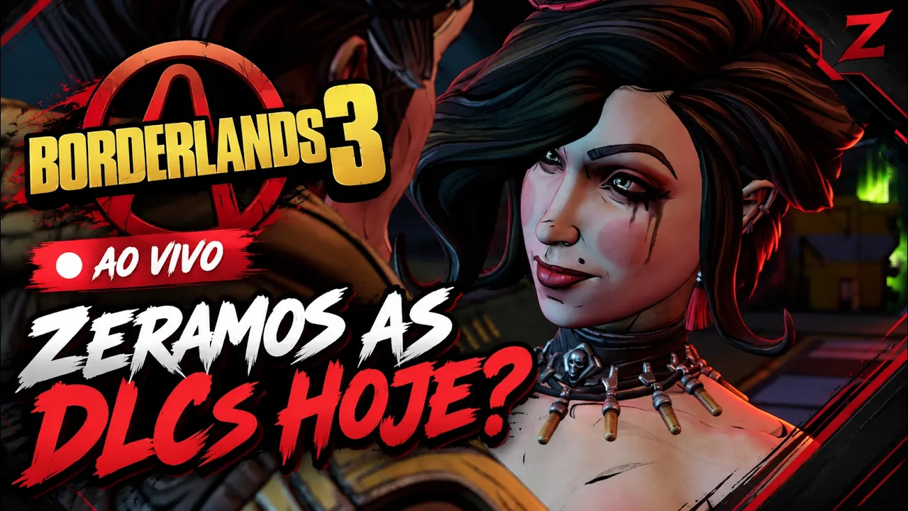 Capa do vídeo Bordelands 3 - AO VIVO - Será que conseguimos zerar as DLCs hoje?