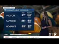Warm dry week ahead for Tucson