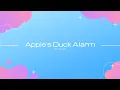 Apple's DUCK Alarm Sound but it's 10 Minutes