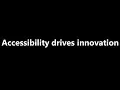Accessibility drives described version