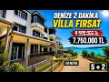 PRICE DROPPED 5 2 Spacious Villa Just 150 Steps from the Sea Akbuk Opportunity