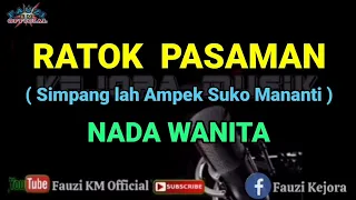 Ratok Pasaman - Beniqno [Karaoke] Nada Wanita