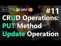 HTTP PUT Method CRUD Operations REST API with Python Flask HINDI