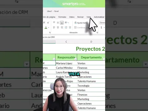 Cómo inmovilizar filas en Excel en segundos