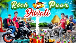 Rich Diwali Vs Poor Diwali | Sourav Joshi Vlogs