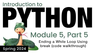 Python - Module 5