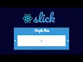 Image slider using React React slick carousal