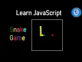 Learn JavaScript with Snake game - Part
