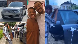 Jerry Eze Surprises Nathaniel Bassey With Brand New Range Rover for His 45th Birthday
