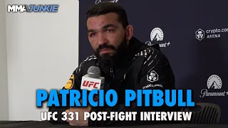Patricio Pitbull eyes Jean Silva after first octagon finish | UFC 331