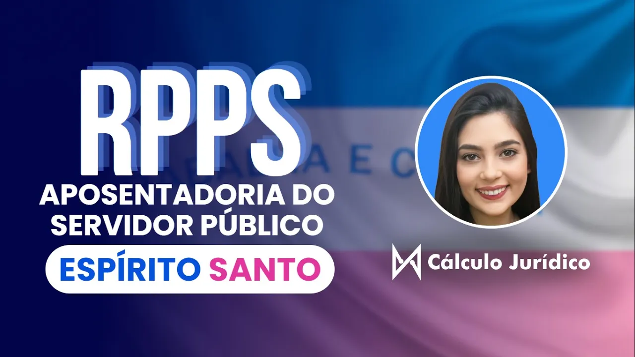 Miniatura do vídeo: RPPS: Como calcular a aposentadoria do servidor público do ESPÍRITO SANTO?