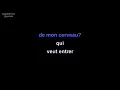 noir désir | l'homme pressé | lyrics | paroles | letra |