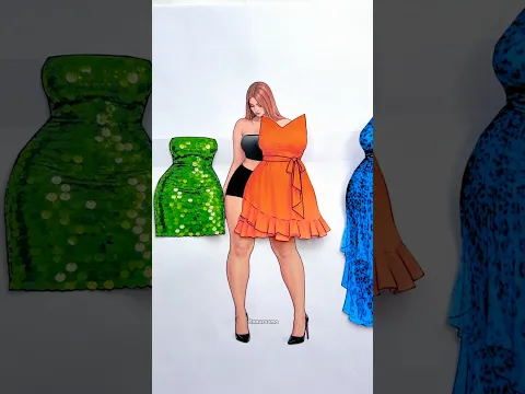 Which one slays the most? 🔥 #paper #paperfashion #fashioninspo