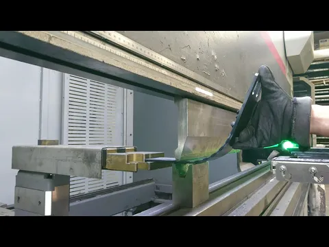 Step bending with Bystronic Brake Press full automatic