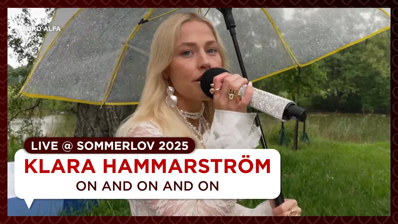 Klara Hammarström - On and On and On | Live at Sommarlov 2025 on SVT Barn Klara Hammarström - On and On and On | Live at Sommarlov 2025 on SVT Barn