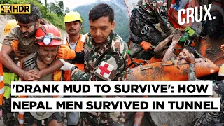 Trapped 9 Days in a Flooded Tunnel: How Air Pockets Saved Two Nepali Workers After Flash Flood |4K