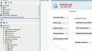 Oracle --Creating Users in SQL Developer