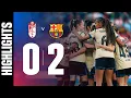LIGA F GRANADA 0 vs 2 FC BARCELONA