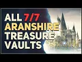 All Aranshire Treasure Vault Puzzles Hogwarts Legacy