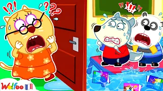 Oh Non ! L'école De Wolfoo Est Sous L'eau ! Apprenons Les Règles De Sécurité 🎉 Collection D'épisodes