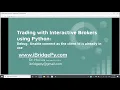 Trading with Interactive Broker using Python Unable connect as the client id is already in use