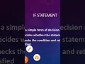 IF statement Malayalam Tutorial